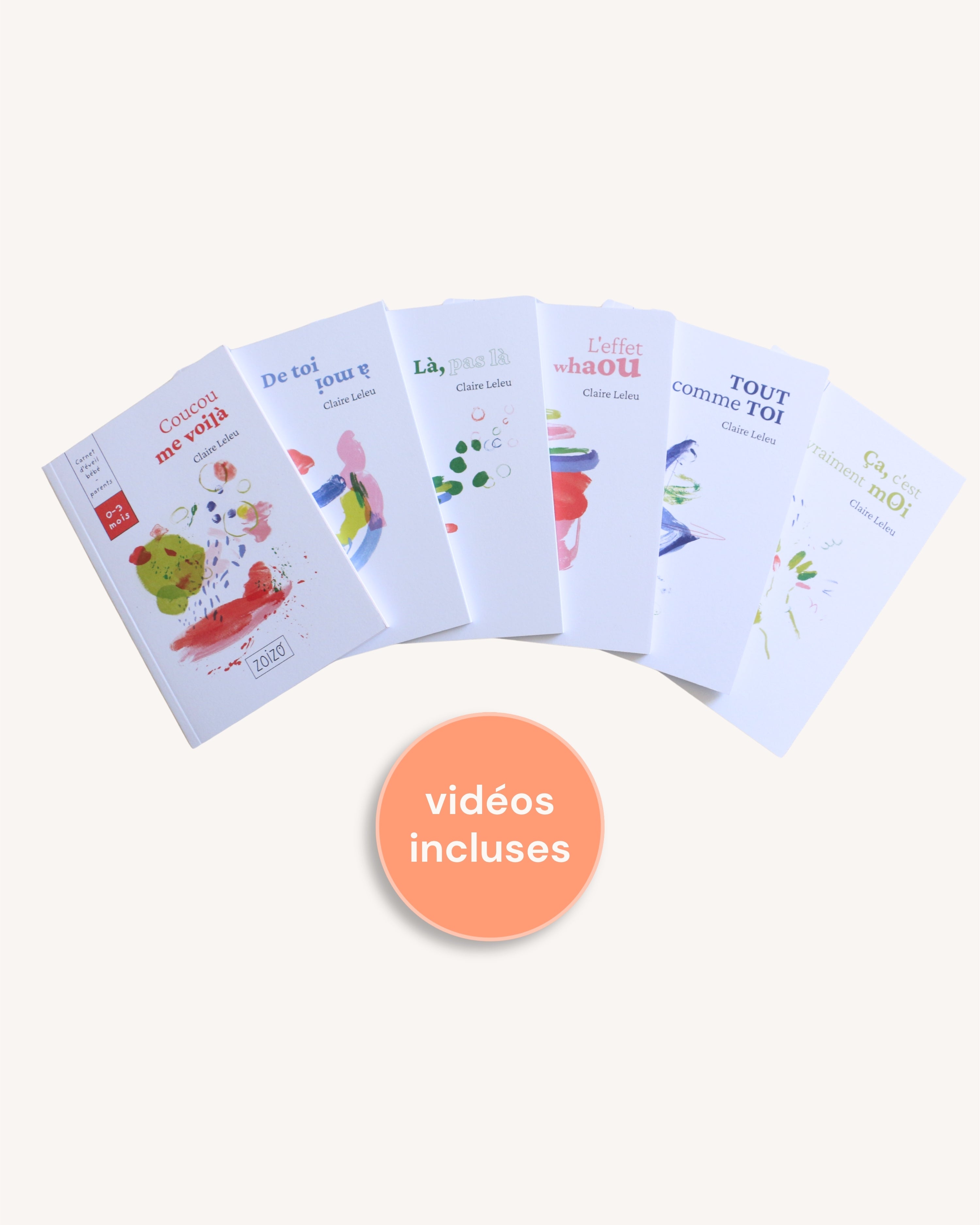 Pack 6 carnets d'éveil · La collection complète